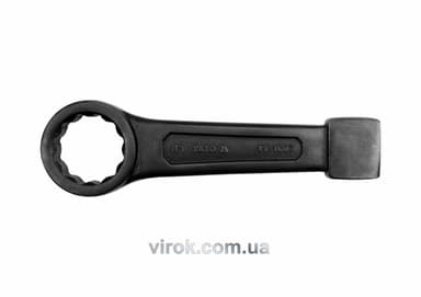 Ключ накидний ударний YATO : М= 50 мм, L= 250 мм, CrV [5/10]
