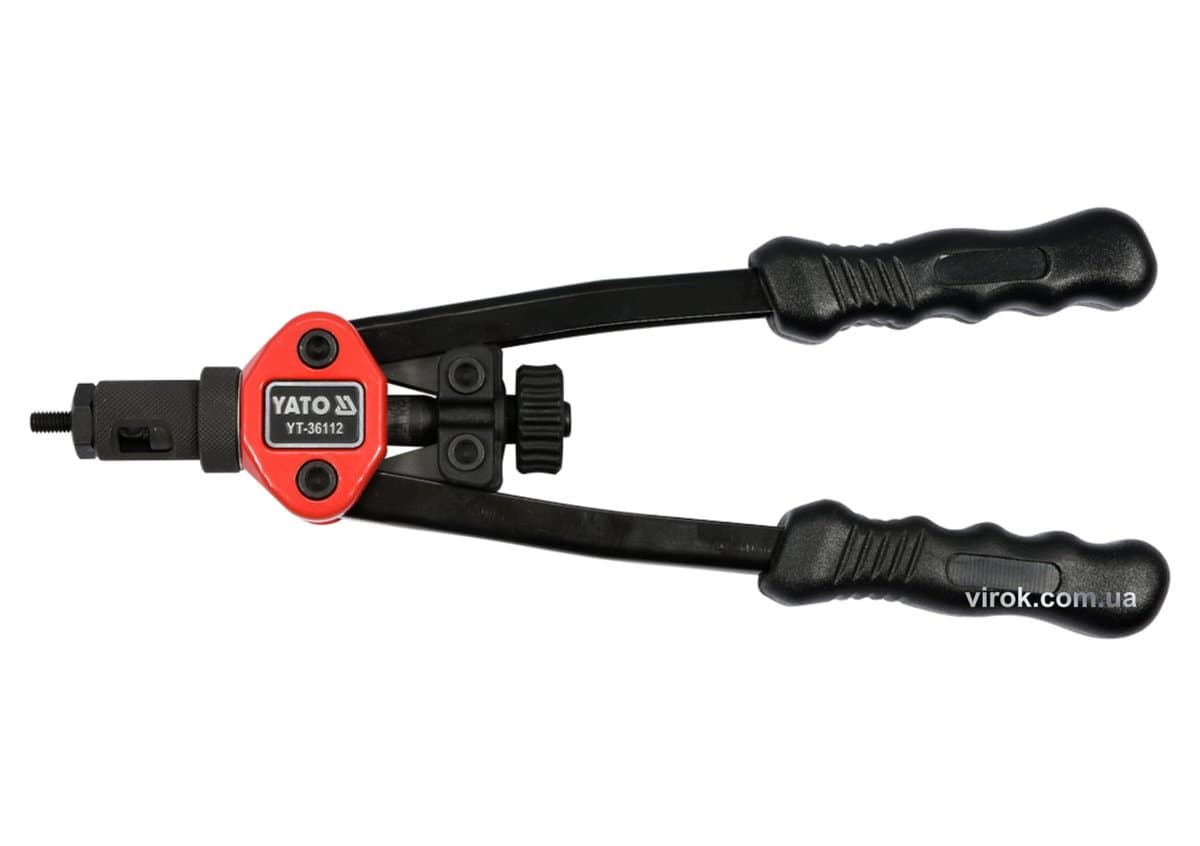 Заклепочник дворучний YATO для нітогайок М3; М4; М5; М6; М8; l=300 мм [20/480]