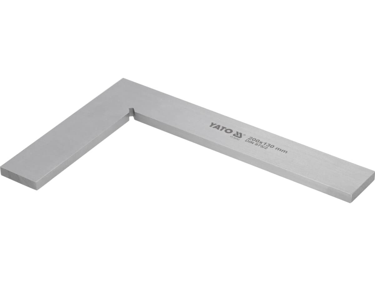 Кутник слюсарний 90° YATO 200 х 130 мм [20]