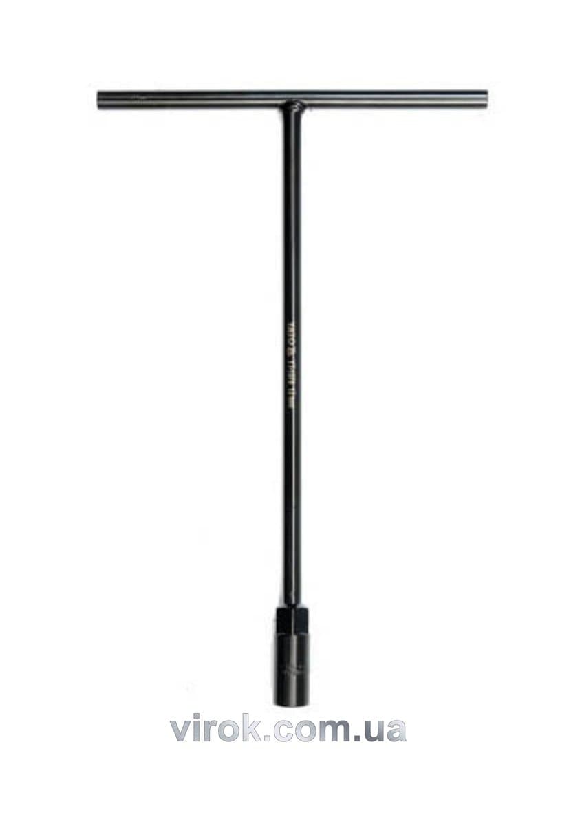 Ключ торцевий YATO : тип "T", обертова ручка, M= 12 мм, L= 310 мм [10/10/40]