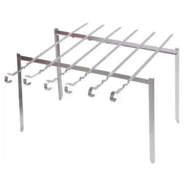 СИЛА Мангал-рамка (підставка для шампурів) 62 х 31 х 1,5 см, з нержавіючої сталі 3 мм, з чохлом