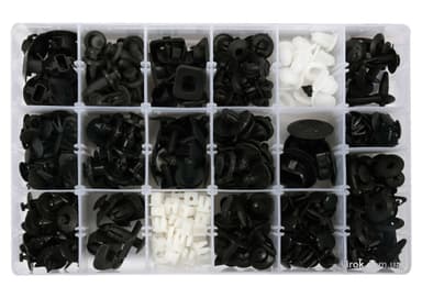 Шпинки для автосалоної обшивки NISSAN YATO, різні, 18 типорозмірів, 418 шт. [20/320]