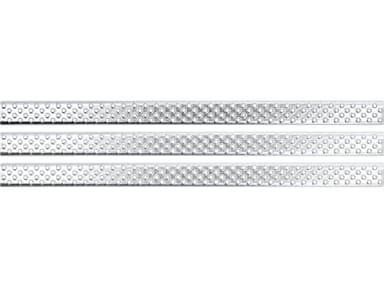 Рашпилі по пінопласту змінні зі сталі YATO 3 по 400х 25х 13 мм, зуб h= 2,1 мм [5]