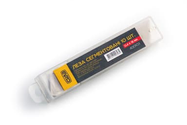 Леза змінні сегментовані 18мм (10шт) СИЛА