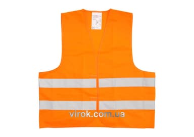 Жилет сигнальний VOREL оранжевий, розм. XXL [100]