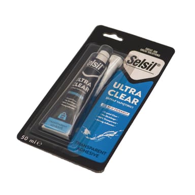 Герметик для душових SELSIL полімерний. прозорий, тюбик V= 50 мл. [12]