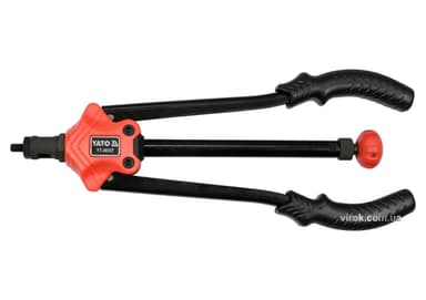 Заклепочник дворучний YATO для нітогайок М3; М4; М5; М6; М8; М10; М12; l=360 мм [12]