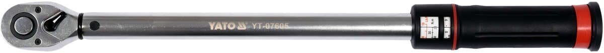 Ключ динамометричний YATO : квадрат 1/2", F= 20- 220 Нм, L= 495 мм [10]