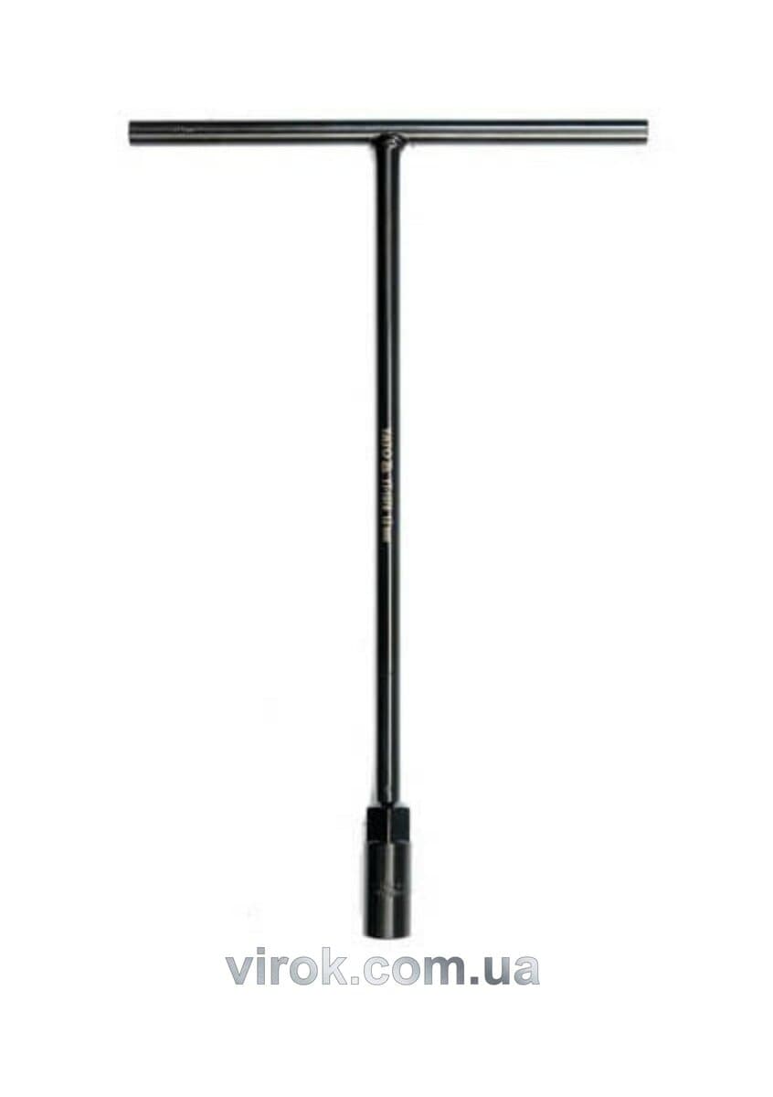 Ключ торцевий YATO : тип "T", обертова ручка, M= 13 мм, L= 310 мм [10/10/40]