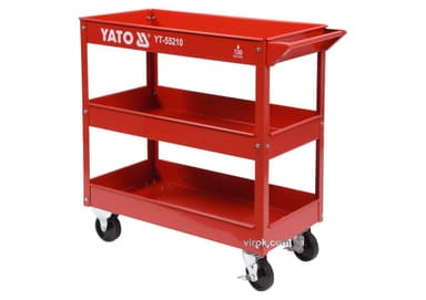 Візок майстерний YATO 3-рівневий на 4 колесах для макс. навантаж.- 130 кг [1]