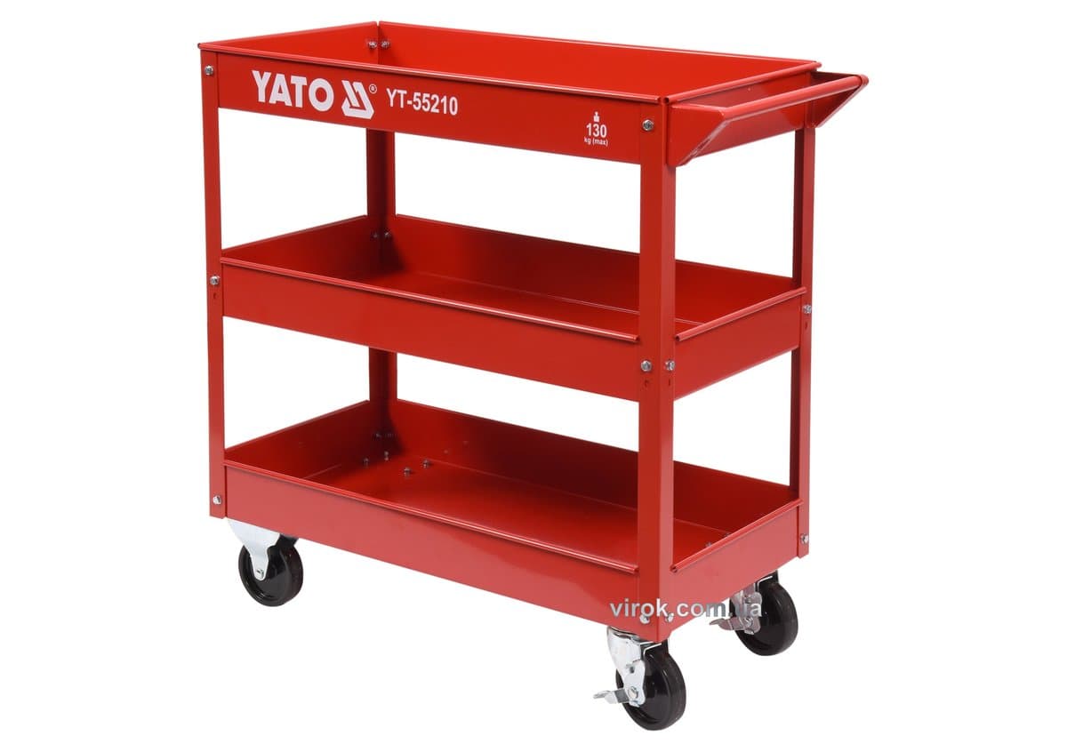 Візок майстерний YATO 3-рівневий на 4 колесах для макс. навантаж.- 130 кг [1]