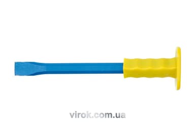 Зубило каменяра VOREL з гумовою ручкою 25x300 мм [12/36]