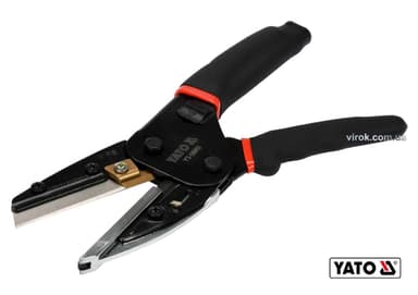 Ножиці багатофункційні YATO : L= 250 мм, CrMo + SK5 58-62 HRC + 4 запасних леза [6/24]