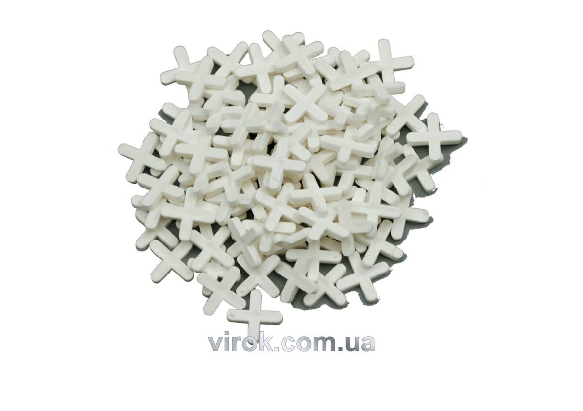 Хрестики для плитки VOREL : 6 мм. 75 (Уп/Шт.)(DW)