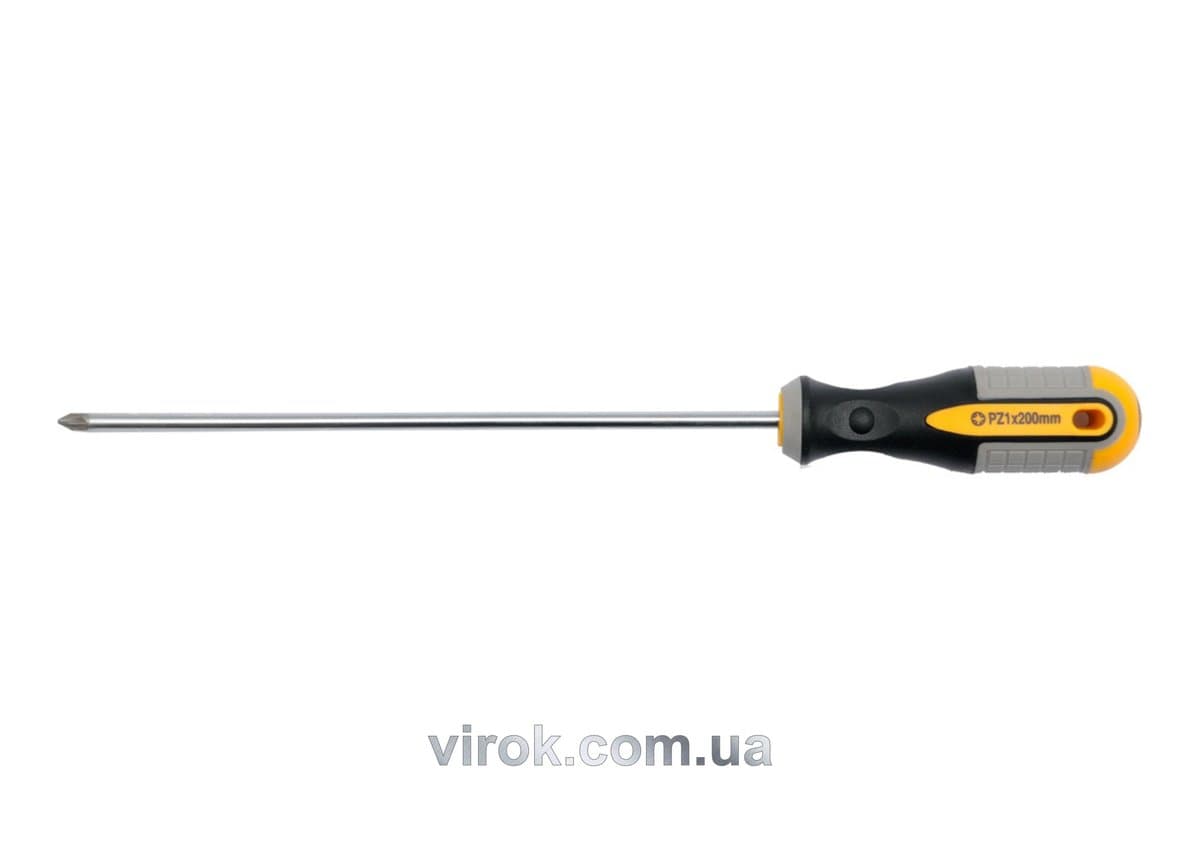 Викрутка хрестова VOREL : "Pozidriv" PZ3 х 150 мм. Cr-V [8/24/96]