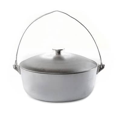 СИЛА Котел алюмінієвий з кришкою та дужкою 255мм 4л Хозтовари