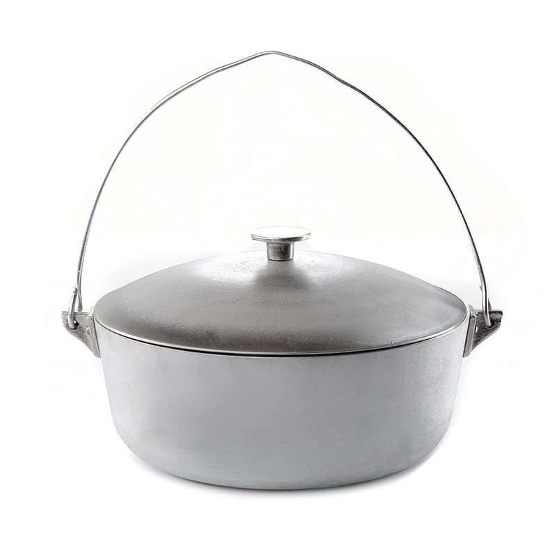 СИЛА Котел алюмінієвий з кришкою та дужкою 255мм 4л Хозтовари