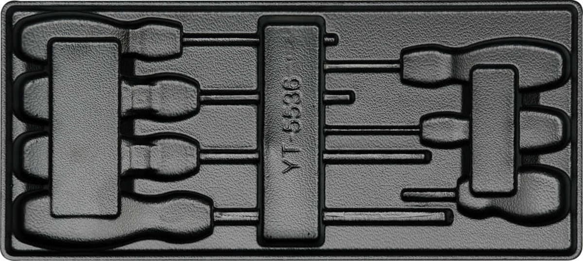 Вклад до інструментальної шафи пустий YATO, для викруток YT-5536 [5/30]