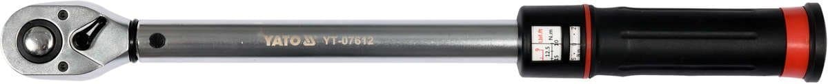 Ключ динамометричний YATO : квадрат 1/2", F= 10- 60 Нм, L= 415 мм [12]