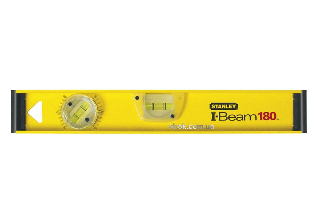 Рівень STANLEY "Pro180" : L= 40 см, 3 капсули- 1 обертова 180*