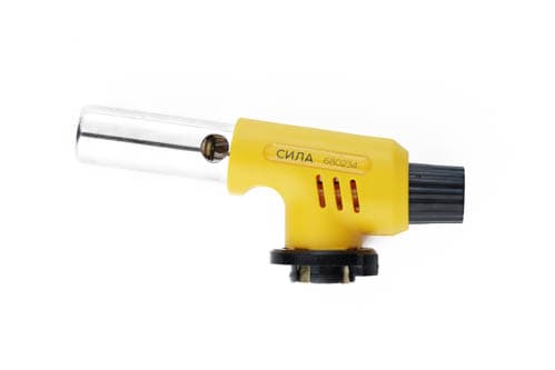 Пальник газовий з п'єзопідпалом Ø20мм 153мм СИЛА