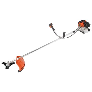 Тример бензиновий 4.0кВт 52см³ жорсткий вал U-ручка (котушка, ніж) (з 2-х частин) GRAD (5612935)