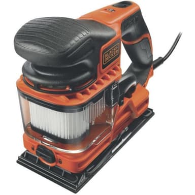 Шліфмашина вібраційна мережева B+D: P= 270 Вт, платформа 92 х 190 мм, хід 2 мм