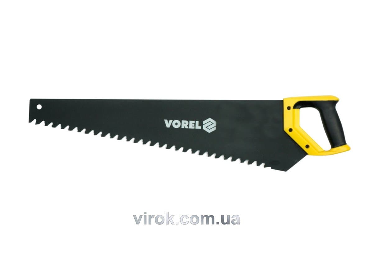 Ножівка по газобетону VOREL : L= 600 мм, 15 твердосплавні зубці [6/12]
