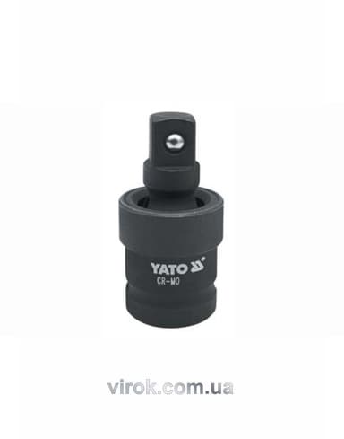 Подовжувач карданний ударний YATO : квадрат 1/2", L= 63 мм [25/100]