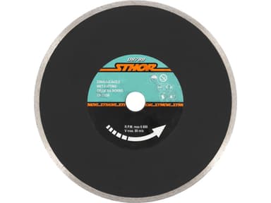 Диск відрізний алмазний суцільний STHOR : Ø=230 мм, t-2,4 х h- 5 мм по кам, бетоні, кераміці(DW)