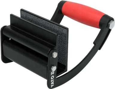 Ручка для перенесення г/к плит і дощок YATO: 190х150 мм, глиб.- 110 мм, для матеріалів t≤ 24 мм [20]