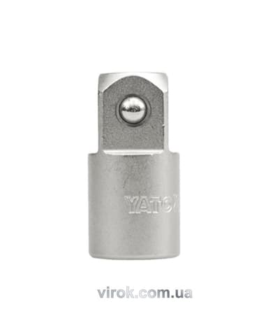 Перехідник для головок торцевих YATO : квадрат 1/2"(F) - 3/4" (М) , L= 48 мм [12/48]