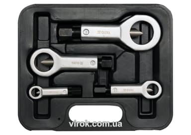 Гайкозривачі YATO М 9-27 мм, компл, 4 шт. [10]