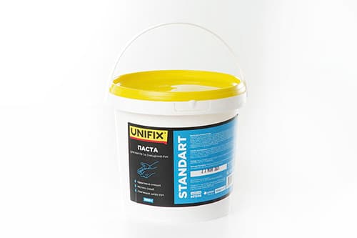 Паста для очищення рук Standart 1кг (відерце) UNIFIX