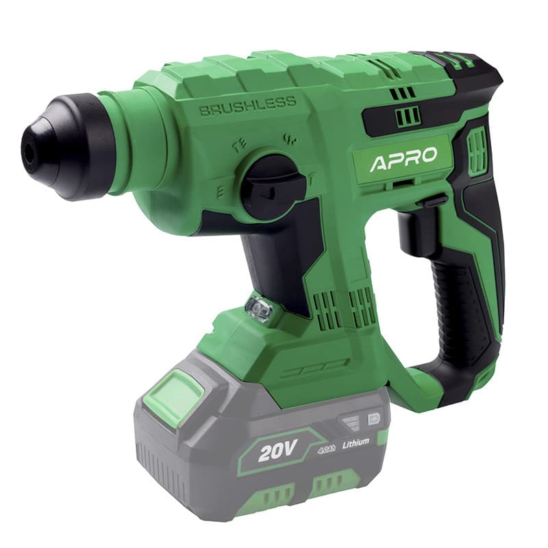 APRO Перфоратор безщіточний 20CBH 20 В SDS+ 3 Дж без АКБ без ЗП