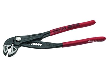 Кліщі переставні NWS "Maxi MX" : L= 180 мм, max Ø= 30 мм