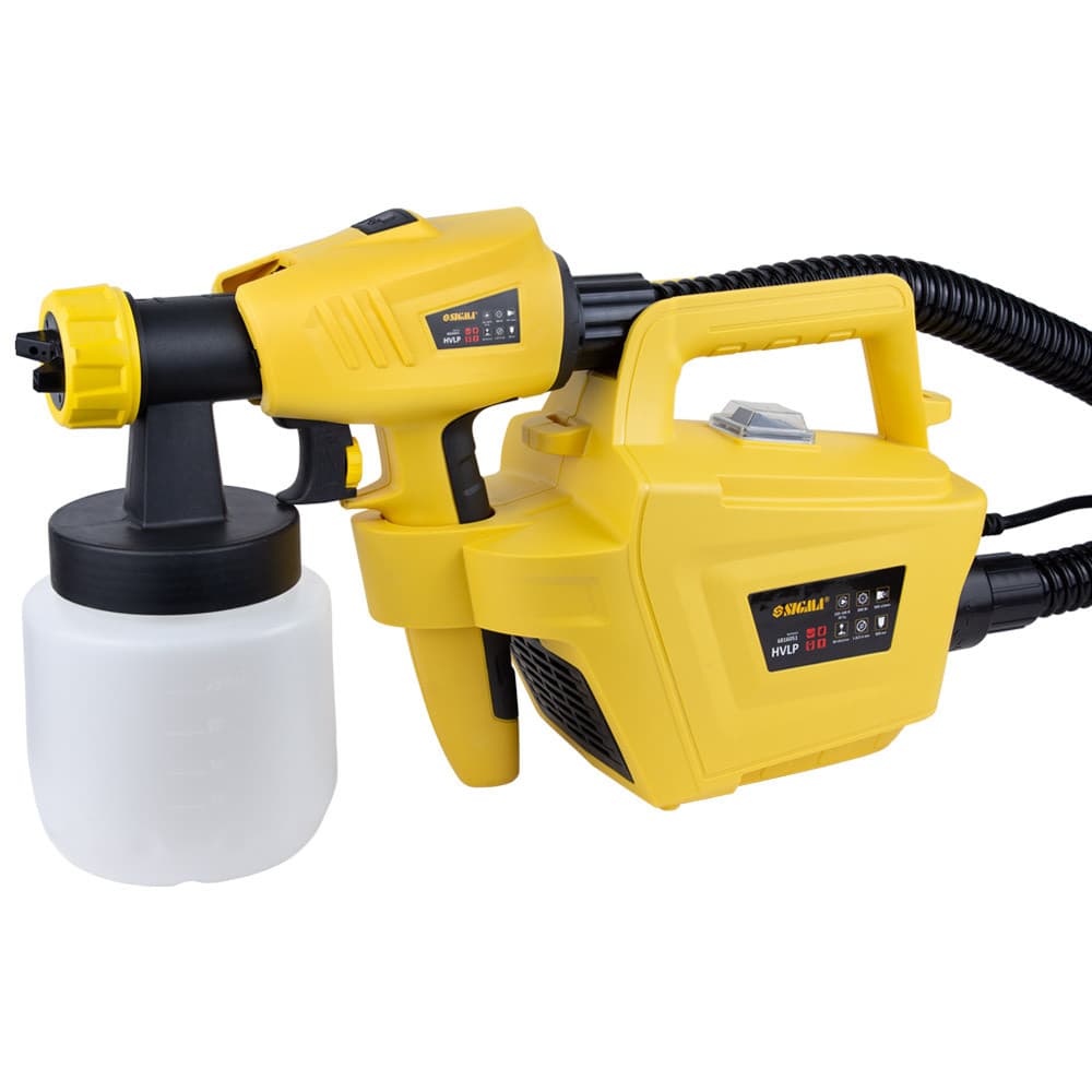 SIGMA Фарбопульт електричний 800 Вт HVLP Ø 1.8/2.6 мм 900 мл/хв н/б 800 мл