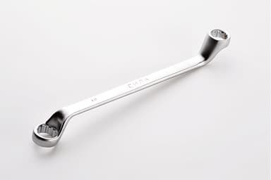 Ключ накидний двосторонній CrV 18x19мм СИЛА