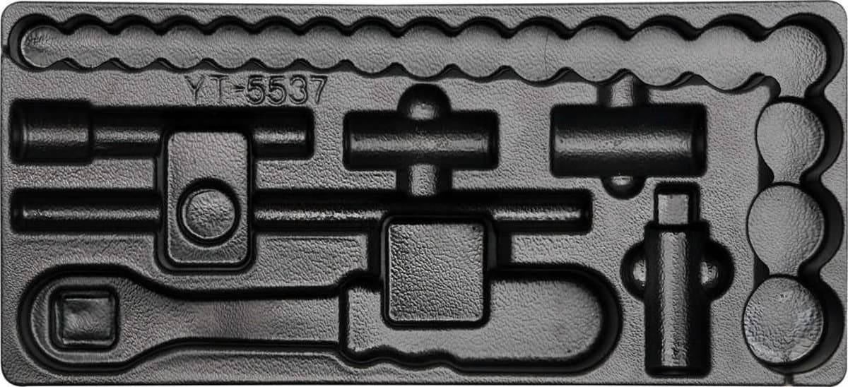 Вклад до інструментальної шафи пустий YATO, для торцевих насадок з інструм. YT-5537 [5/30]