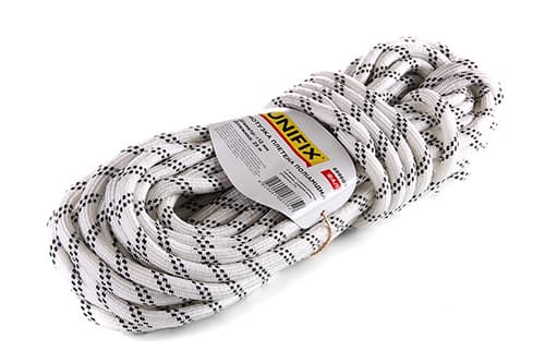 Мотузка плетена поліамідна (капронова) ФАЛ 12мм 25м UNIFIX