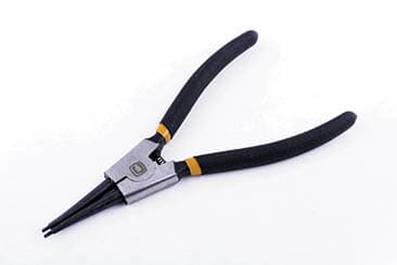 Знімачі стопорних кілець прямі на розкриття (обгумовані) 175мм СИЛА