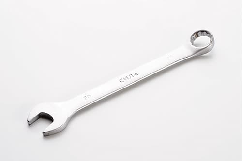 Ключ ріжково-накидний CrV 20мм СИЛА