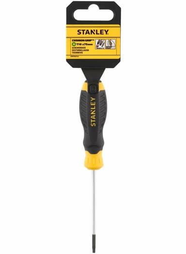 Викрутка зіркова STANLEY "CushionGrip" S/D "TORX" Т10 x 75 мм