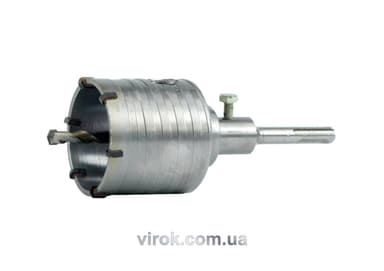 Свердло коронка по бетону VOREL : Ø= 65 мм, з направляючою, SDS хвостовик [24]