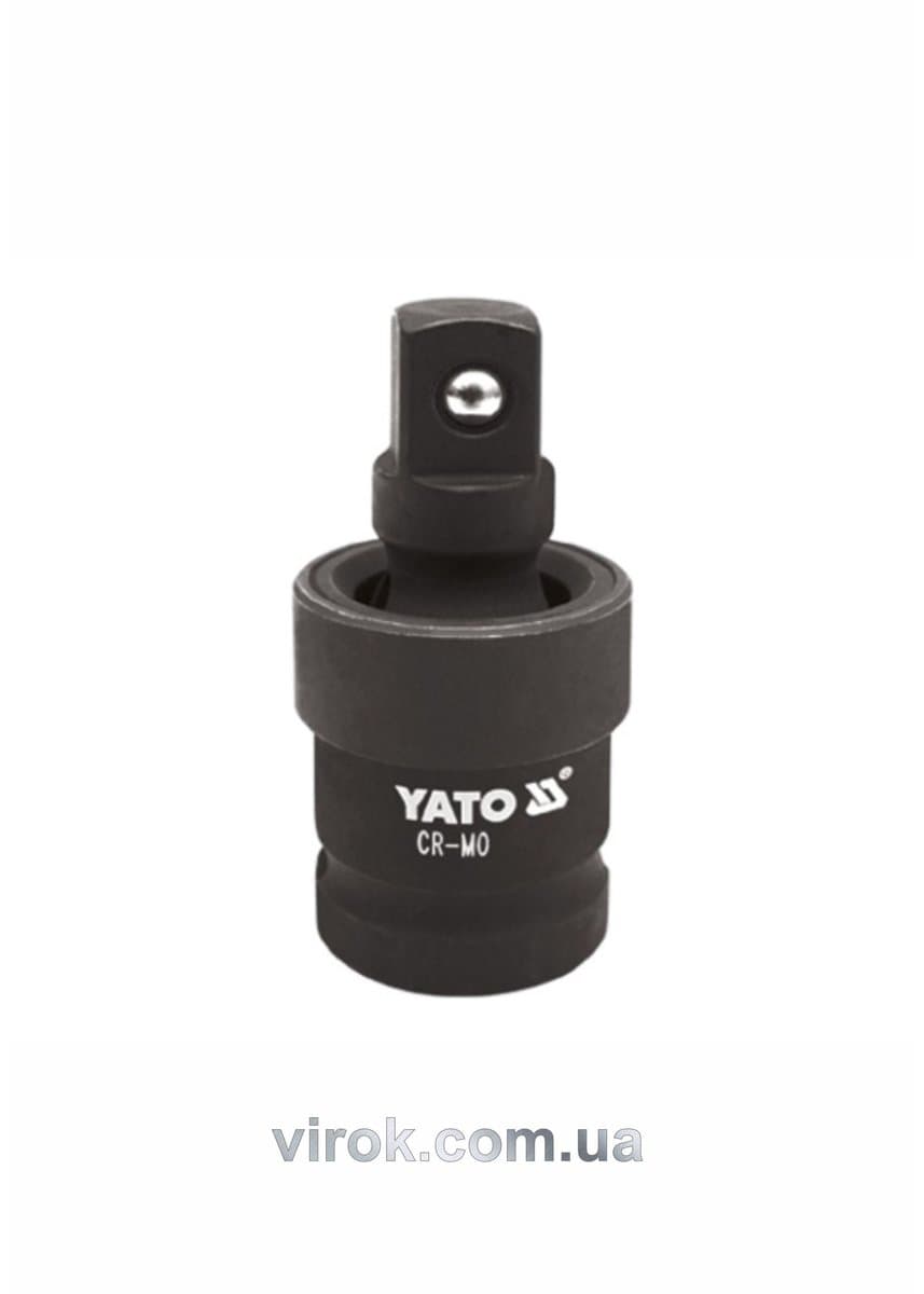 Подовжувач карданний ударний YATO : квадрат 3/4", L= 102 мм [8/32]