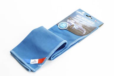 Серветка з мікрофібри для скла 30х40см (блакитний) 12 Atelie