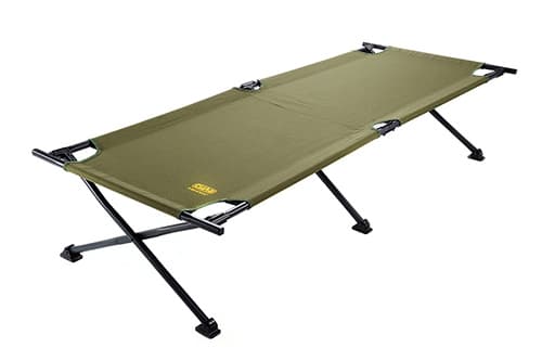 Розкладачка Нато 195x66x42см, сталевий каркас СИЛА