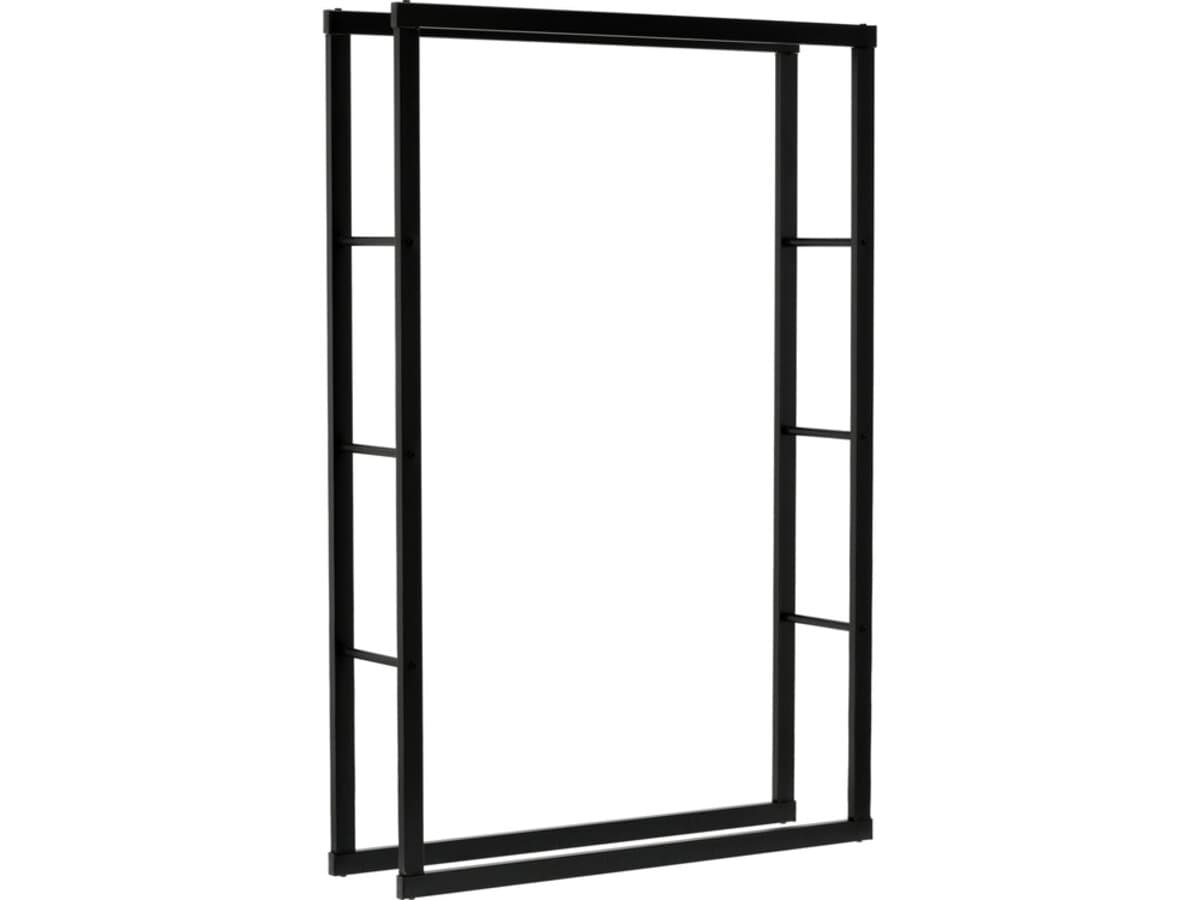 Стелаж для дров від 30 см сталевий VOREL: навантаж.- 150 кг, 100х25 см, висота- 150 см [1]