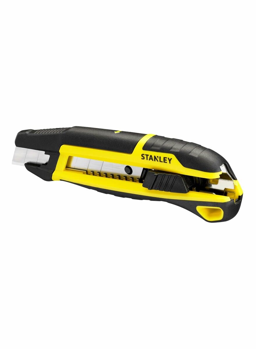 Ніж STANLEY "Quick Snap" з висувним лезом 18 мм, з відломними сегментами