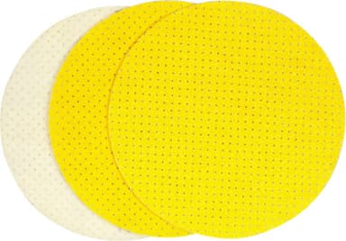Диск шліфувальний перфорований на липучці по штукатурці до шліфмашини YATO: G180, Ø=225мм, 3 шт [33]